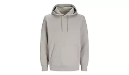 JACK & JONES - Cosy Hoodie Blk3902 - drizzle grey