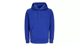 JACK & JONES - Cosy Hoodie Blk3902 - surf the web blue