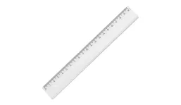 Lineal 20 cm - transparent