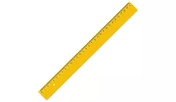 Lineal 30 cm-gelb