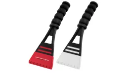 Ice scraper with ice crusher - soft