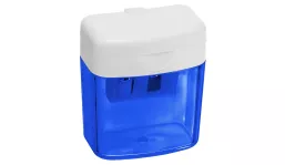 Doppelspitzer mit Klappdeckel - blau