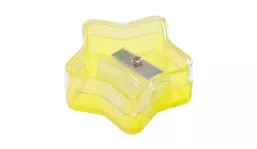 Spitzer - Stern - transparent gelb