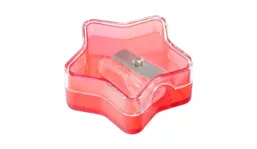 Spitzer - Stern - transparent rot