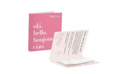 Advertising card Midi, soap