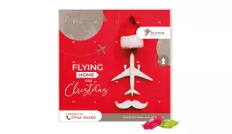 Advent calendar square Ritter Sport chocolate cubes