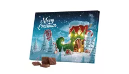 Classic table Advent calendar alpine milk chocolate bars