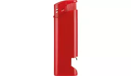 Go Flaschenöffner Piezo Feuerzeug rot