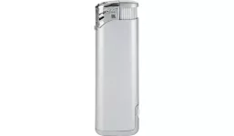 ZORR LED Piezo Feuerzeug silber metallic