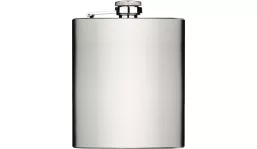 ZORR Flachmann 7 OZ/198,1 ml chrome gebürstet