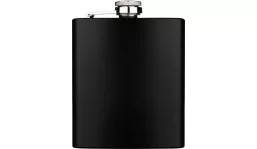 ZORR Flachmann 7 OZ/198,1 ml schwarz matt