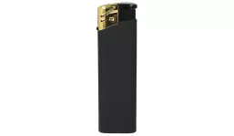 ZORR Rubber Piezo lighter black / gold