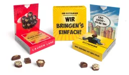 Lindt Mini Pralinés in pop-up cardboard box