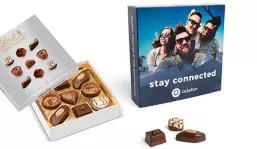 Lindt Mini Pralinés im Werbeschuber