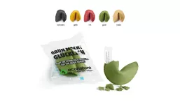 Glückskeks im Werbetütchen farbig