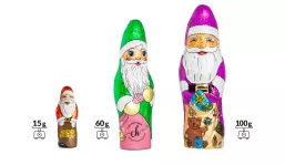 Chocolate Santa Claus