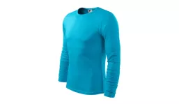 FIT-T LS 119 T-Shirt Herren - türkiesblau