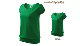 CITY 120 Damen T-Shirt - grasgrün