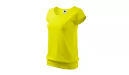 CITY 120 Damen T-Shirt - zitronengelb