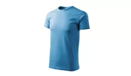 BASIC 129 mens t-shirt - azure blue