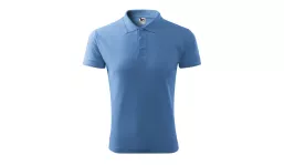 PIQUE POLO 203 Herren Polohemd - himmelblau