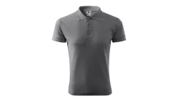 PIQUE POLO 203 Herren Polohemd - stahlgrau