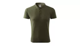 PIQUE POLO 203 Herren Polohemd - military