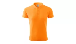 PIQUE POLO 203 Herren Polohemd - mandarine orange