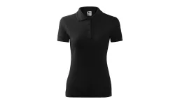 PIQUE POLO 210 Damen Polohemd - schwarz