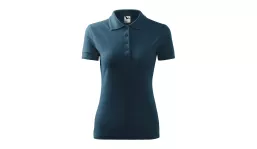PIQUE POLO 210 Damen Polohemd - marineblau