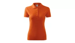 PIQUE POLO 210 Damen Polohemd - orange