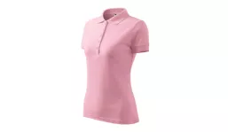 PIQUE POLO 210 Damen Polohemd - rosa