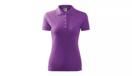 PIQUE POLO 210 Damen Polohemd - lila