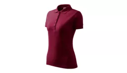 PIQUE POLO 210 Damen Polohemd - garnet
