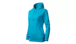 CAPE 413 ladies sweatshirt - turquoise