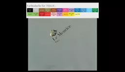 Servietten aus Tissuewatte mit Heißfolienprägung