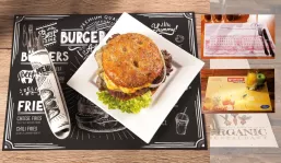 Tischsets aus Linclass Premium 400 x 240 mm 2-farbig