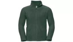 Fleece jacket made of polyester Men - bottle green