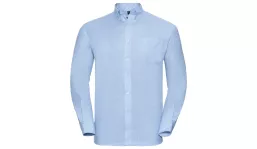 Oxford Men's Shirt long Sleeve - oxford blue