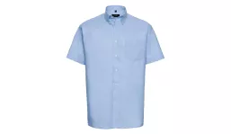 Oxford Men's Shirt short sleeve - oxford blue