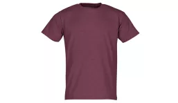 Valueweight T Shirt Men - burgundy melange