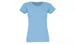 Valueweight T Lady-Fit T-Shirt - pastellblau