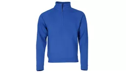 Premium Zip Neck Sweat Unisex - royal