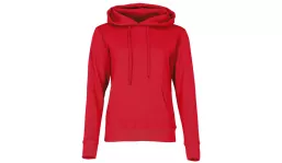 Classic Hooded Sweat Lady-Fit - red