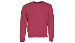Classic Set in Sweat Shirt Unisex - vintage rot meliert