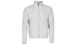 Premium Sweatjacke Men - graumeliert