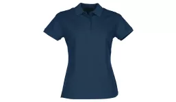 ladies premium polo - navy