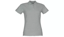 ladies premium polo - athletic heather