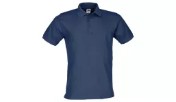 Premium cotton polo shirt Men - navy