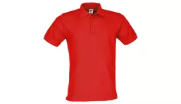 Premium cotton polo shirt Men - red